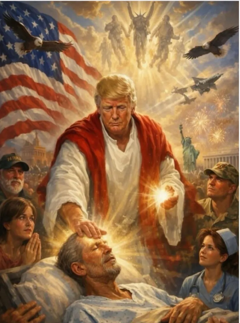 Một Bức Ảnh Bằng Nghìn Lời Nói:  Chuyện gì đang xảy ra với ông Trump?